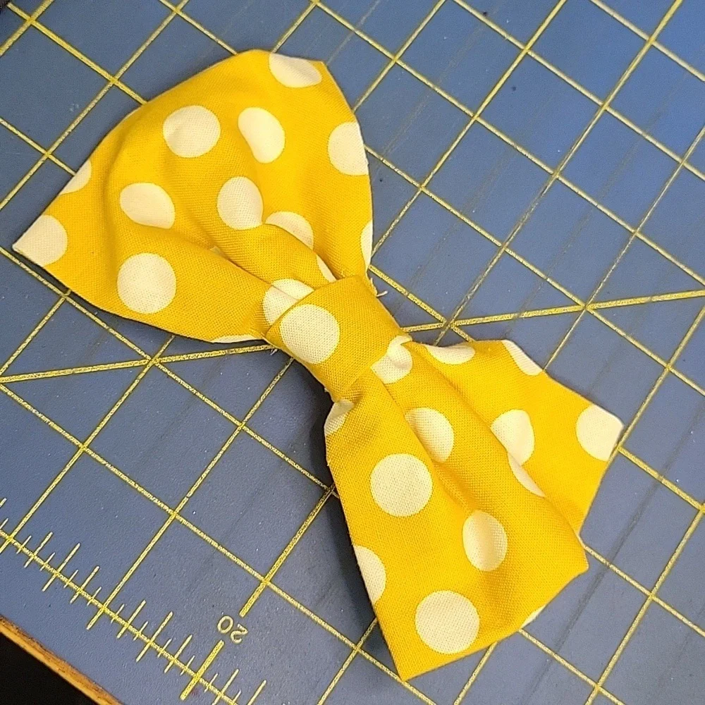 Bundle of 9 Fabric Hair Bows